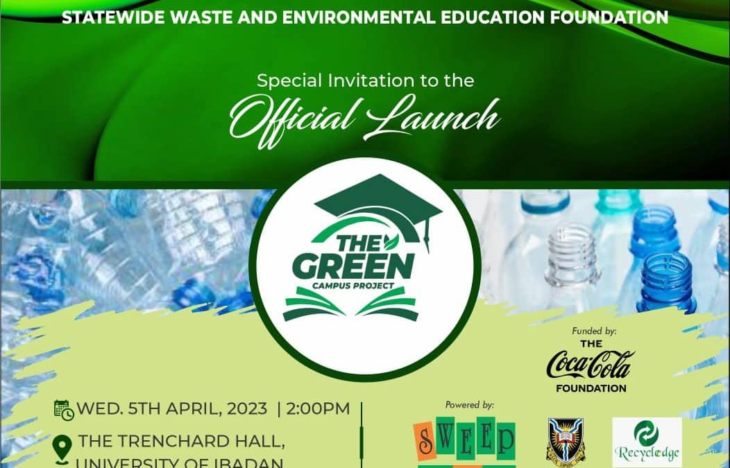 SWEEP FOUNDATION TO LAUNCH “THE GREEN CAMPUS PROJECT”