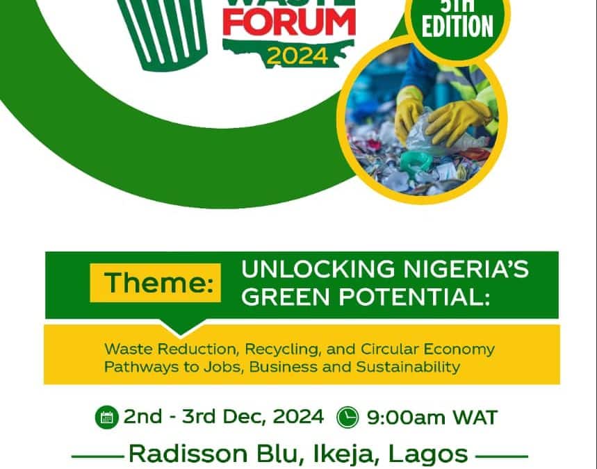 Lagos Waste Forum @ Radisson Blue